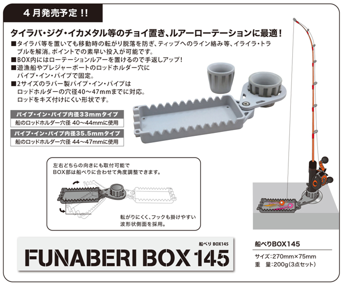 タイラバやイカメタルのチョイ置きに 第一精工 船ベリbox145 が使えそう ニュース つりそく 釣場速報